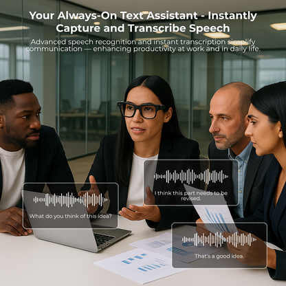Eyverra™ ProSight Real Time AI Translation Hands-Free Communication