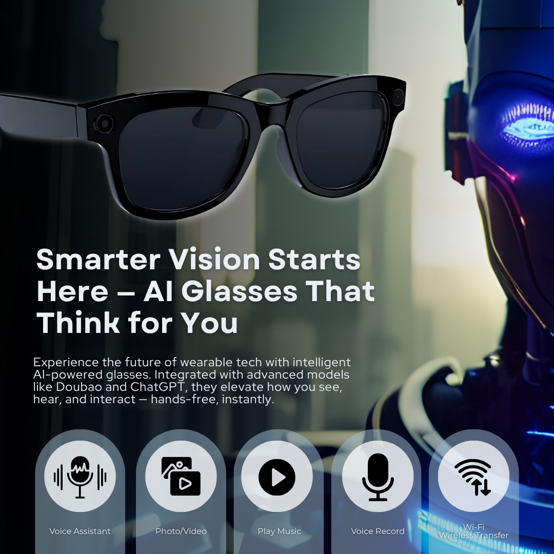 Eyverra™ ProSight Real Time AI Translation Hands-Free Communication